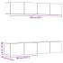 Muebles de TV de pared 4 uds madera vieja madera de