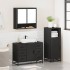 Juego de muebles de baño 3 pzas madera contrachapada
