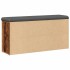 Banco zapatero madera de ingeniería madera vieja 102x32x50