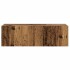 Muebles de TV de pared 3 uds madera vieja madera de