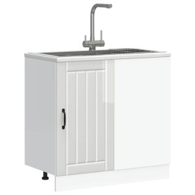 Mueble bajo para fregadero Lucca blanco