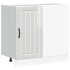 Mueble bajo para fregadero Lucca blanco