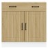 Mueble bajo de cocina Lucca roble