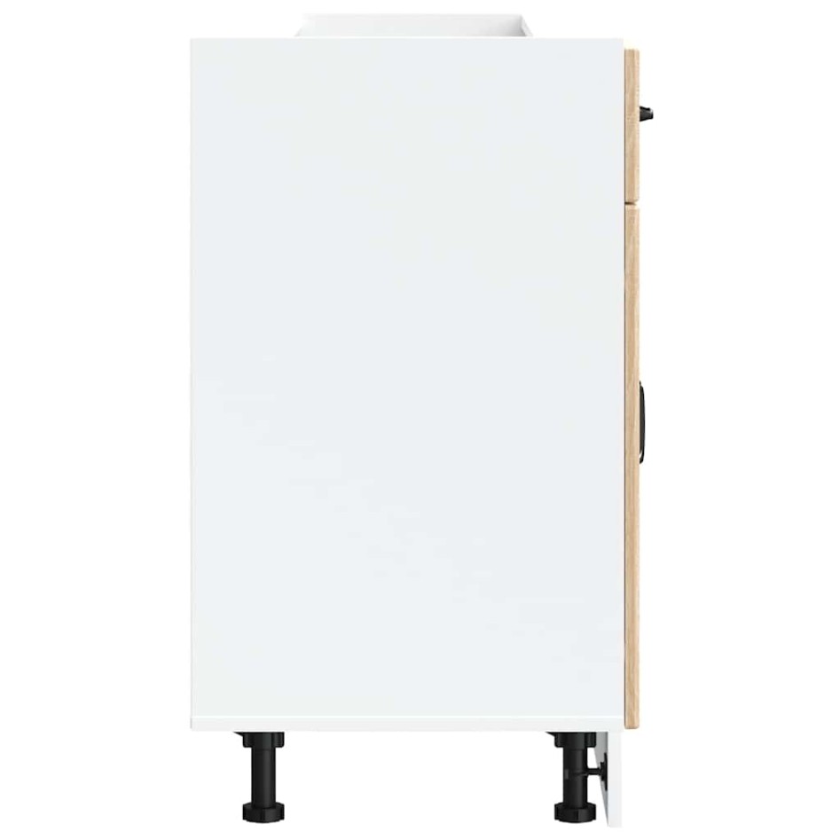 Mueble bajo de cocina Lucca roble