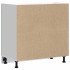 Mueble bajo de cocina Lucca roble