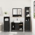 Juego de muebles de baño 3 pzas madera contrachapada