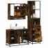 Set de muebles baño 3 pzas madera contrachapada roble