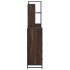 Set de muebles baño 4 pzas madera contrachapada roble