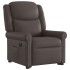 Sillón reclinable eléctrico marrón