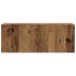 Muebles de TV de pared 3 uds madera vieja madera de