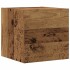 Muebles de TV de pared 3 uds madera vieja madera de