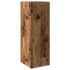 Conjunto de mueble de TV 4 piezas montado la pared madera