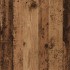 Conjunto de mueble de TV 4 piezas montado la pared madera