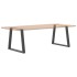 Patas para mesa de comedor en forma de V 2 uds antracita