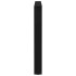 Patas mesa comedor forma V 3uds acero negro 100x(72-73,3)