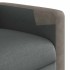 Sillón reclinable de tela gris