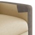 Sillón reclinable de tela