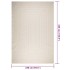 Alfombra ZIZUR apariencia yute interior exterior