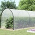 Lona transparente con ojales polietileno 10x10