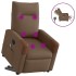 Sillón de masaje eléctrico reclinable elevable tela