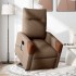 Sillón de masaje eléctrico reclinable elevable tela