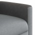 Sillón reclinable eléctrico tela gris