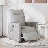Sillón reclinable de masaje eléctrico tela gris