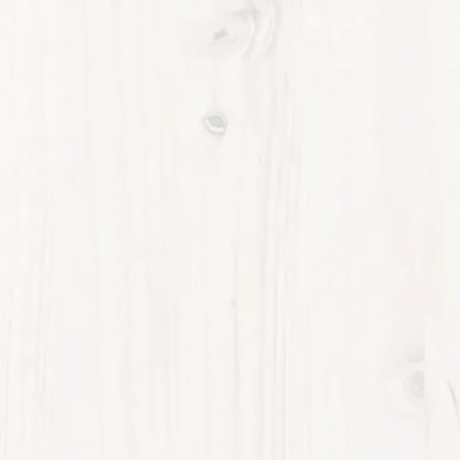 Sofá cama madera maciza de pino blanco 80x200