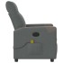 Sillón reclinable de masaje eléctrico tela gris