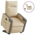 Sillón eléctrico reclinable elevable de tela color
