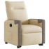 Sillón eléctrico reclinable elevable de tela color