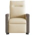 Sillón eléctrico reclinable elevable de tela color