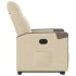 Sillón eléctrico reclinable elevable de tela color