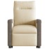 Sillón de masaje eléctrico reclinable elevable tela