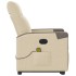 Sillón de masaje eléctrico reclinable elevable tela