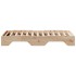 Estructura de cama sin colchón apilable 75x190 cm madera