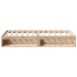 Sofá cama sin colchón madera maciza de pino 90x190