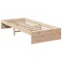 Sofá cama sin colchón madera maciza de pino 90x190