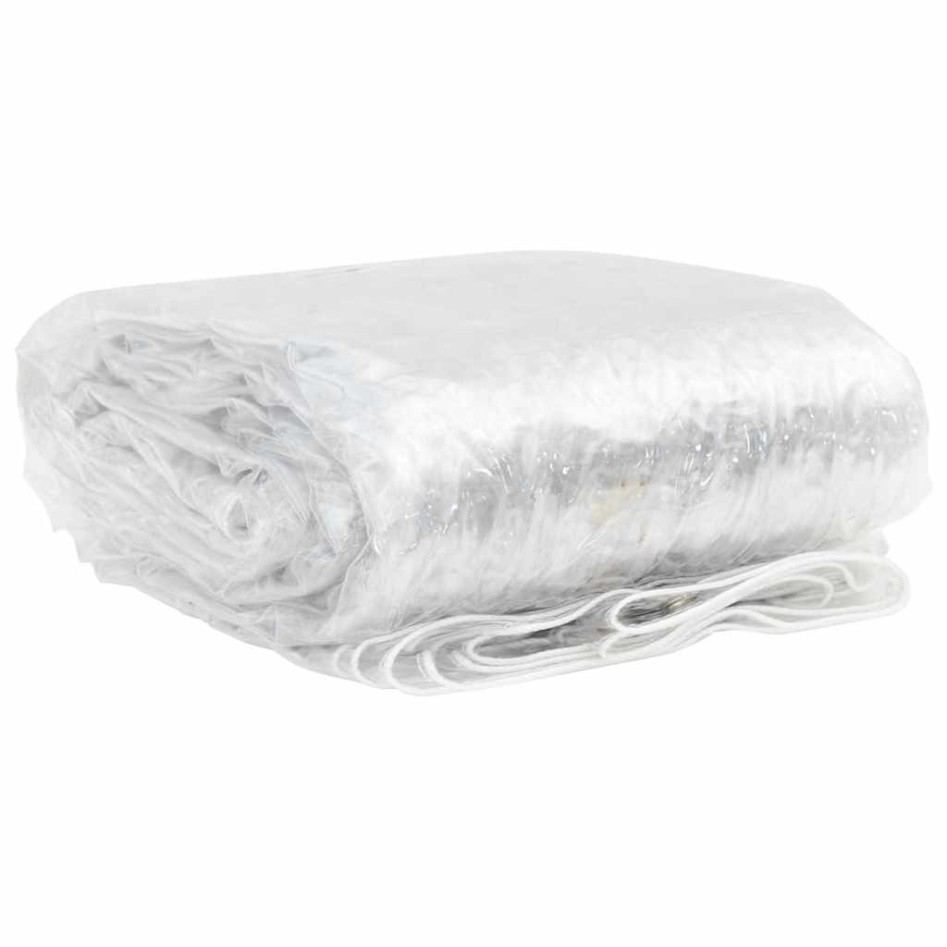 Lona transparente con ojales PVC 4x12