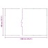 Lona transparente con ojales PVC 4x12