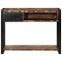 Mesa consola multicolor madera maciza reciclada 100x35x75