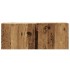 Conjunto de mueble de TV 8 piezas montado la pared madera