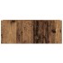 Conjunto de mueble de TV 4 piezas montado la pared madera