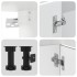 Mueble de cocina Kalmar blanco 4 piezas madera