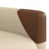 Sillón de masaje reclinable de tela