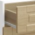 Mueble bajo de cocina porto roble sonoma madera