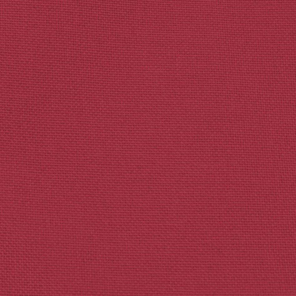 Sillón con taburete tela rojo