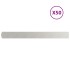 Bordes para césped 50 uds 10x103 cm acero