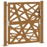 Puerta de jardín de acero desgastado diseño ligero 105x105