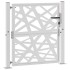Puerta de jardín de acero desgastado diseño ligero 105x105